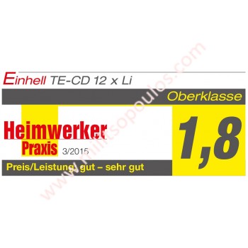 Δράπανο Μπαταρίας Einhell TE-CD 12 X-Li 4513603
